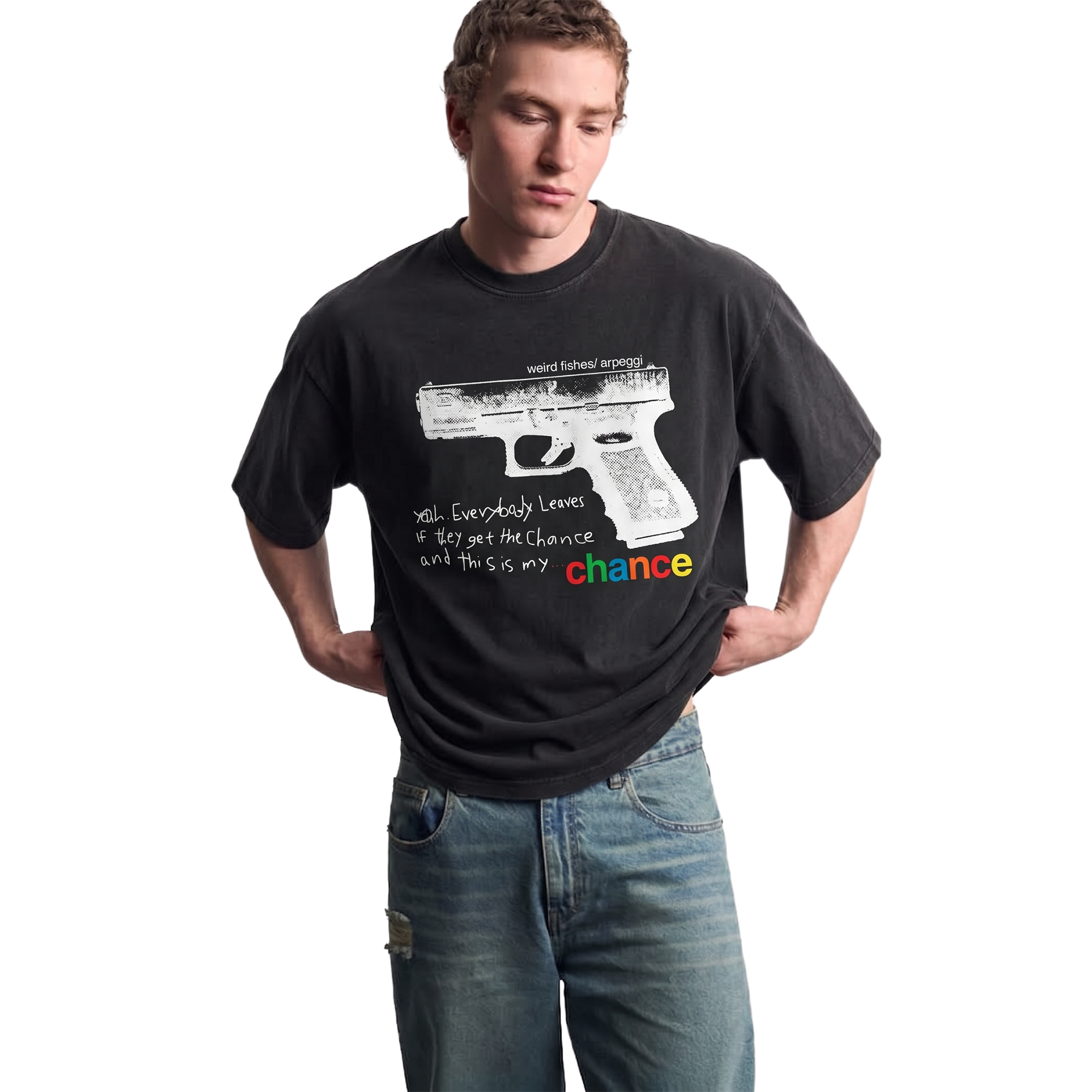 enzyme washed tee