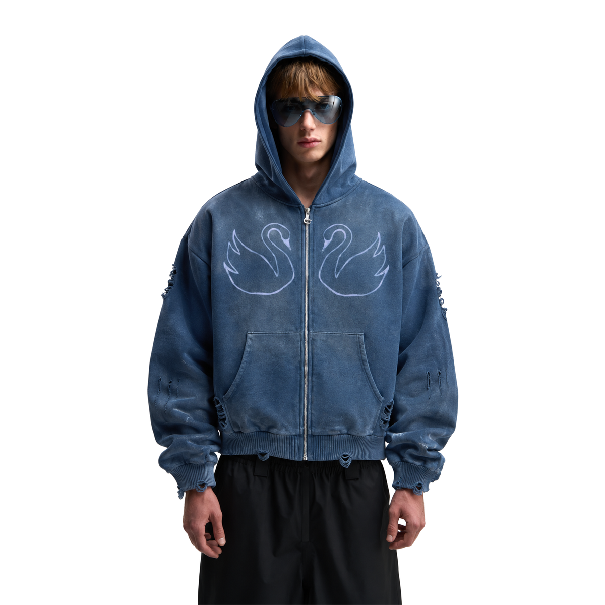 maybe i lost my mind zip hoodie