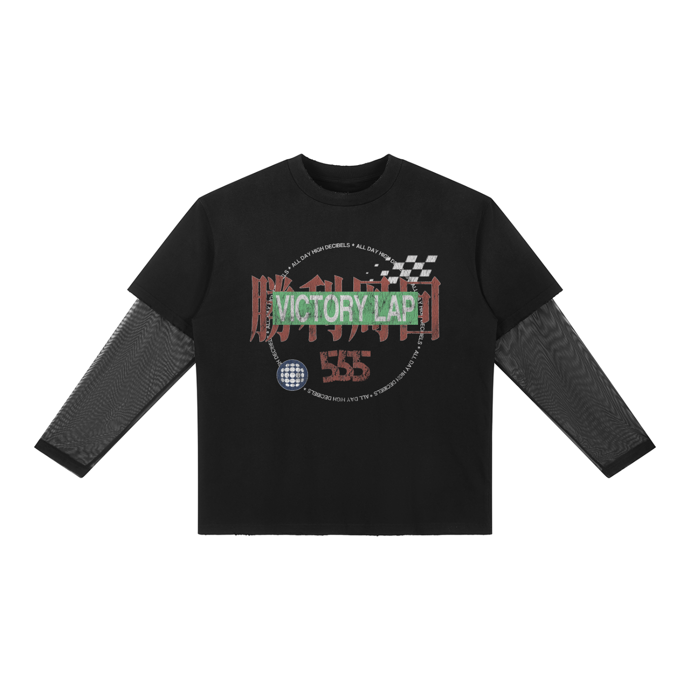sunfade layered long sleeve