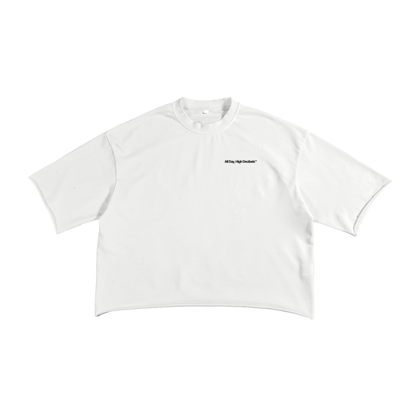 a day in the life raw edge tee