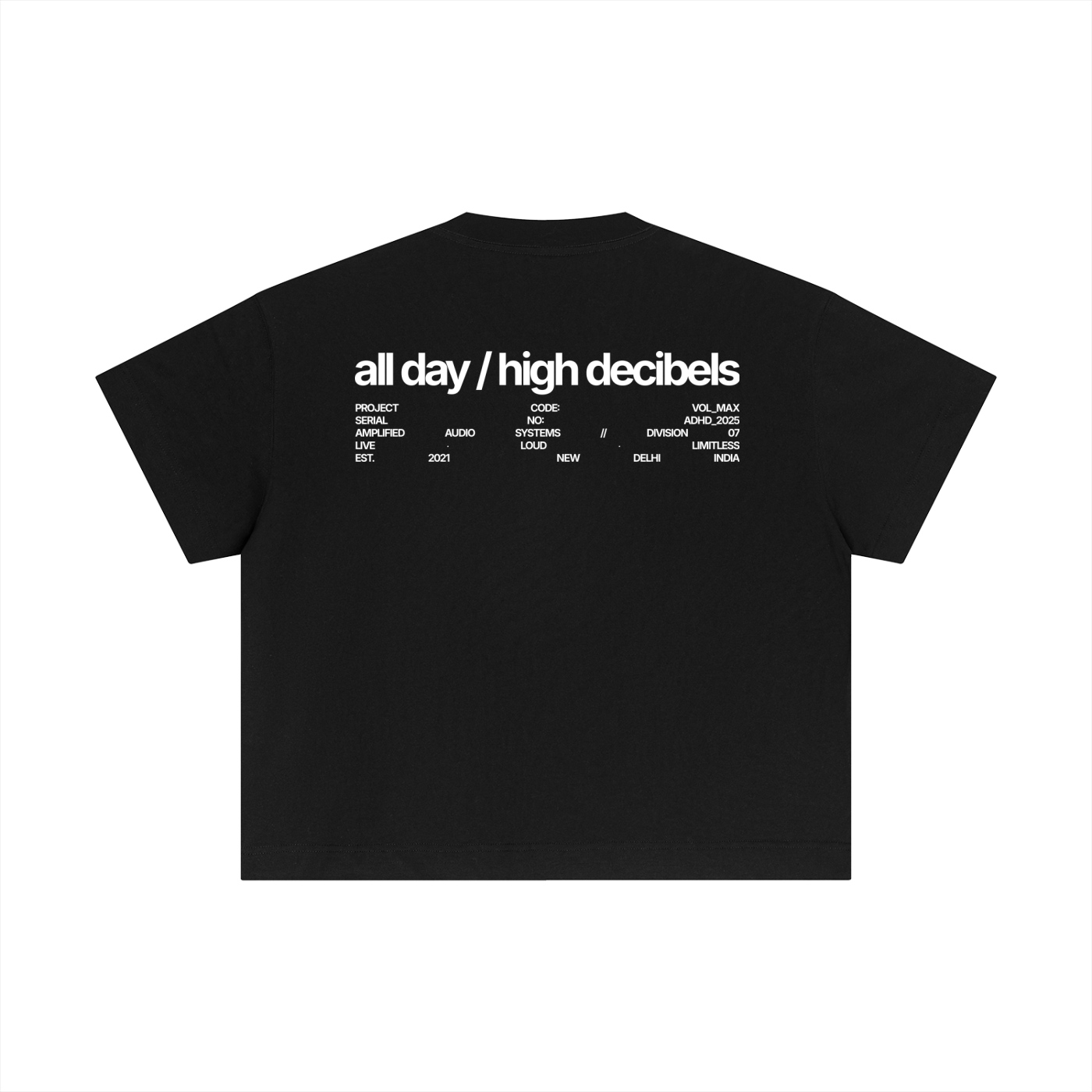 basic boxy tee, detail 1