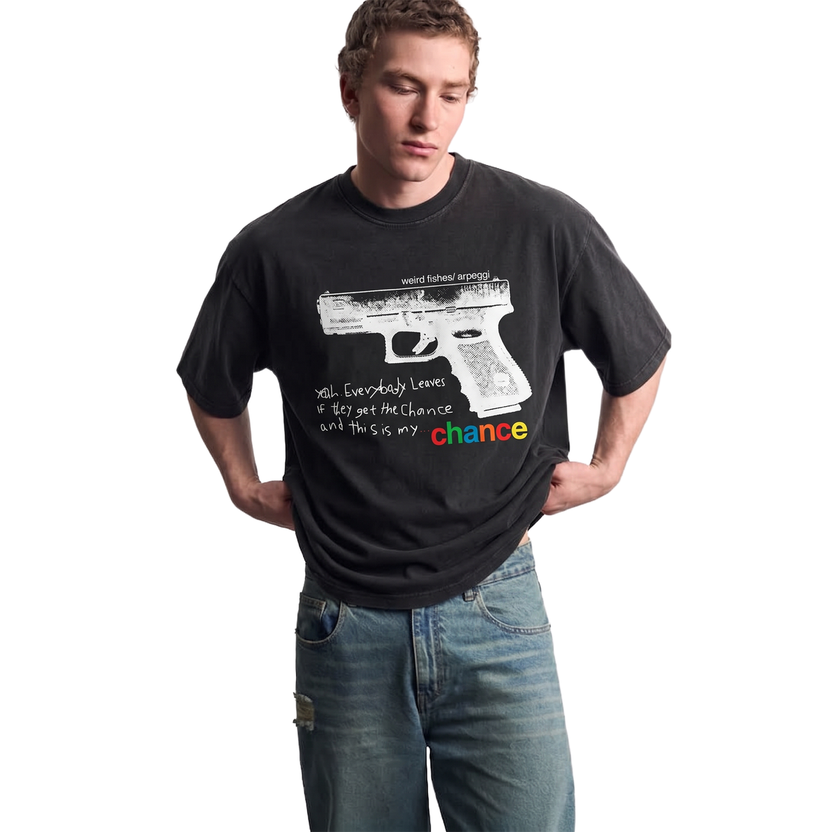 enzyme washed tee