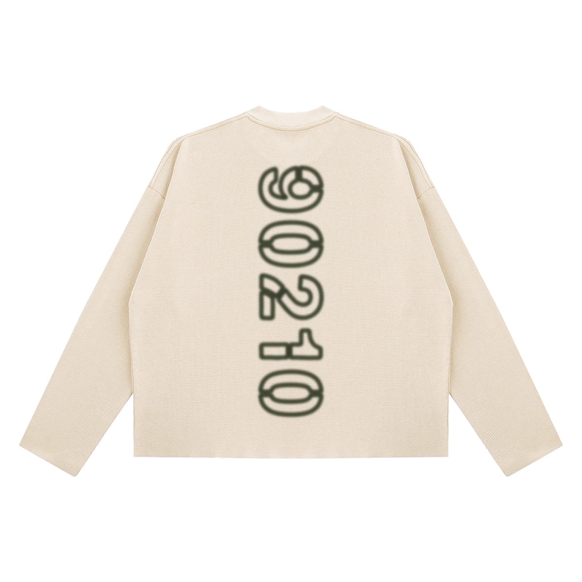 90210 vintage wash waffle long sleeve